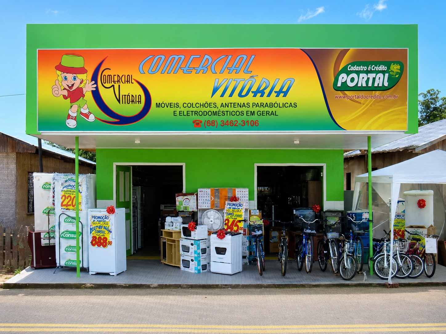 História Vitória Eletro